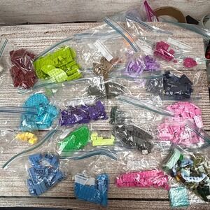 LEGO Bulk Bricks Pieces Lot Sorted by Color 1lb 11.8oz Pink Blue Green Purple